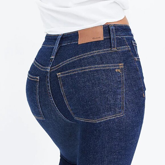 34 Tall: Madewell Curvy High Rise Skinny Jeans in Lucille Wash EUC - Picture 2 of 3